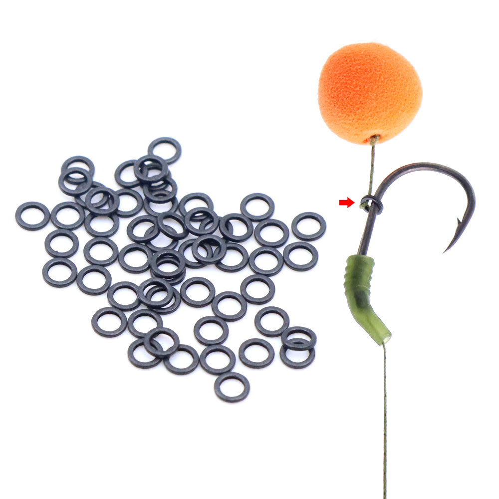 Fishing Equipment Hook - 50 Stuks Karpervissen Accessoires Ronde Ring