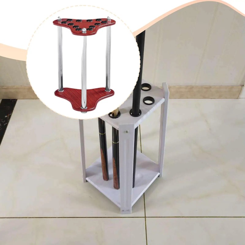 12 Slots Pool Cue Rack Vertica - Fishing Equipment Gifts recensie en prijs