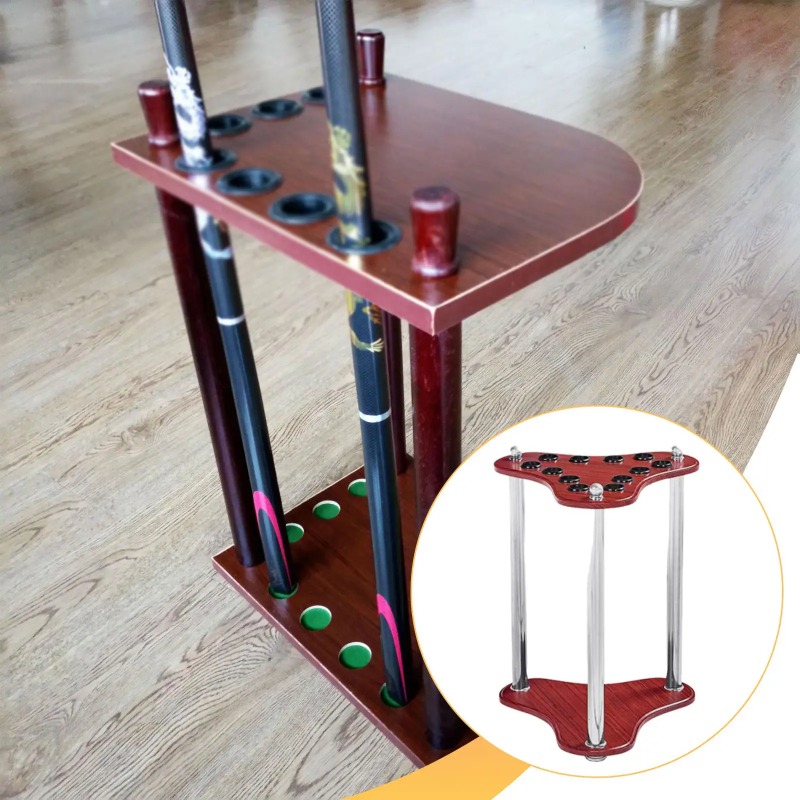 12 Slots Pool Cue Rack Vertica - Fishing Equipment Gifts recensie en prijs