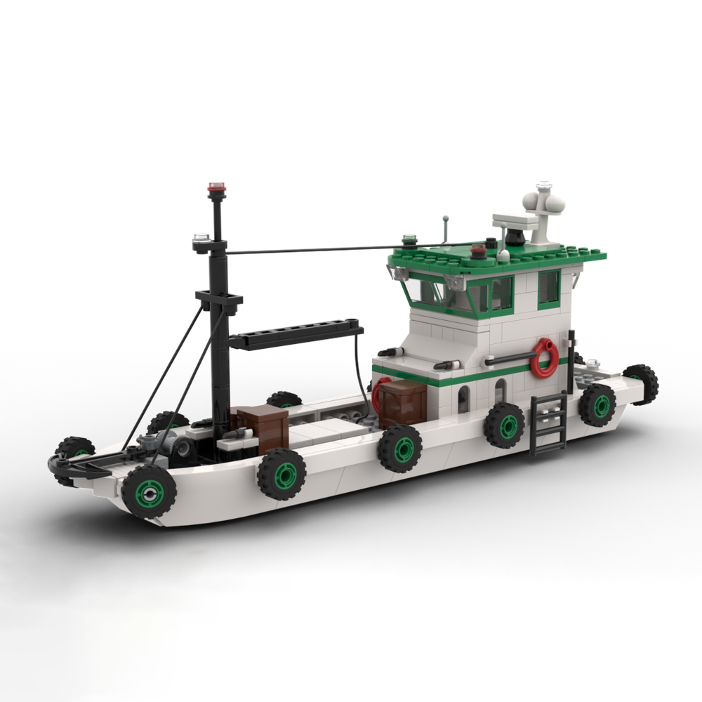 Visserijbootmodel MOC Bouwsten - Fishing Equipment Gifts recensie en prijs