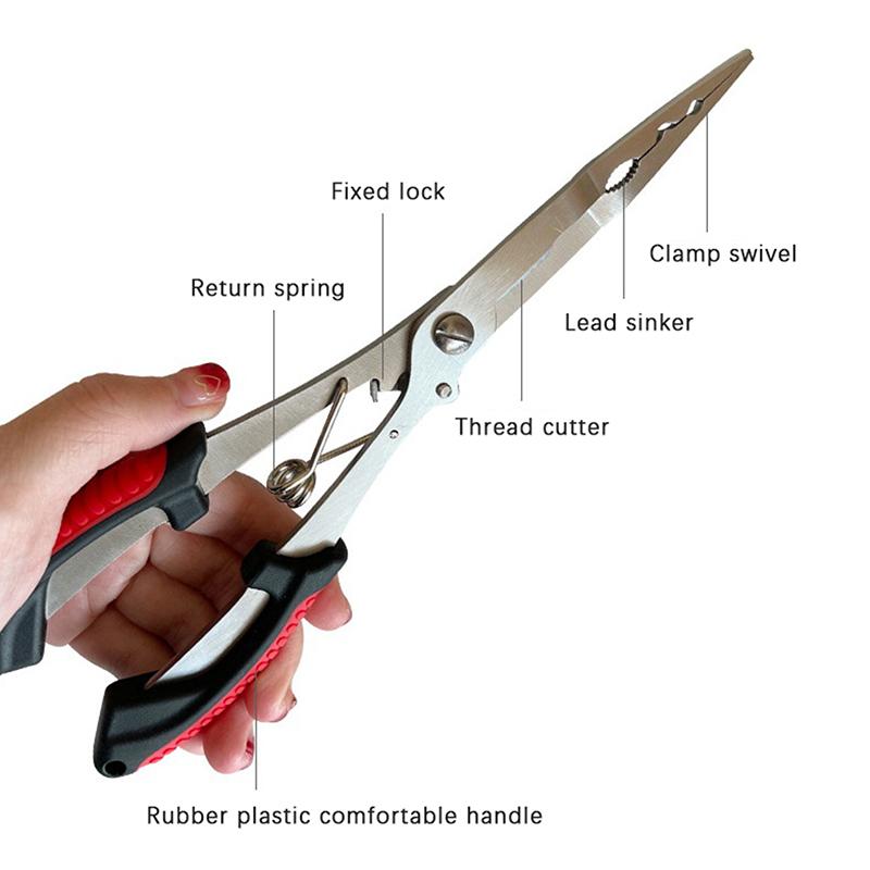 Roestvrijstalen verlengde vist - Saltwater Fishing Hook recensie en prijs