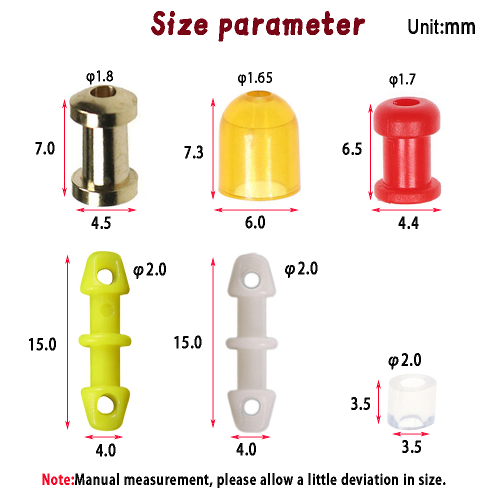 LIONRIVER 500 stks Plastic Kop - Fishing Equipment Parts recensie en prijs