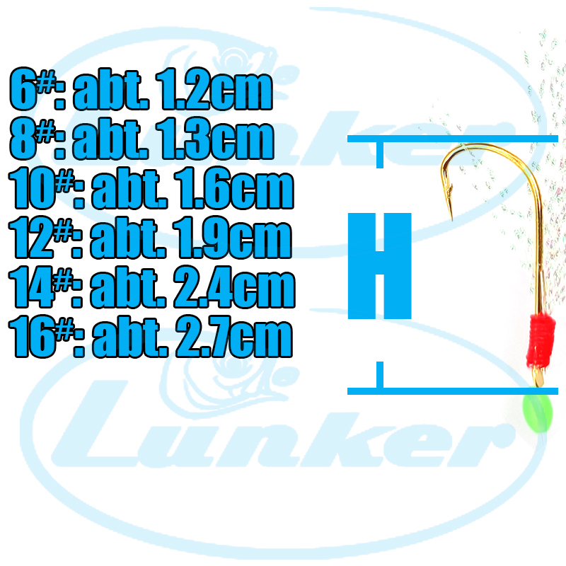 Lunker sabiki rigs 10 packs ko - Saltwater Fishing Hook recensie en prijs