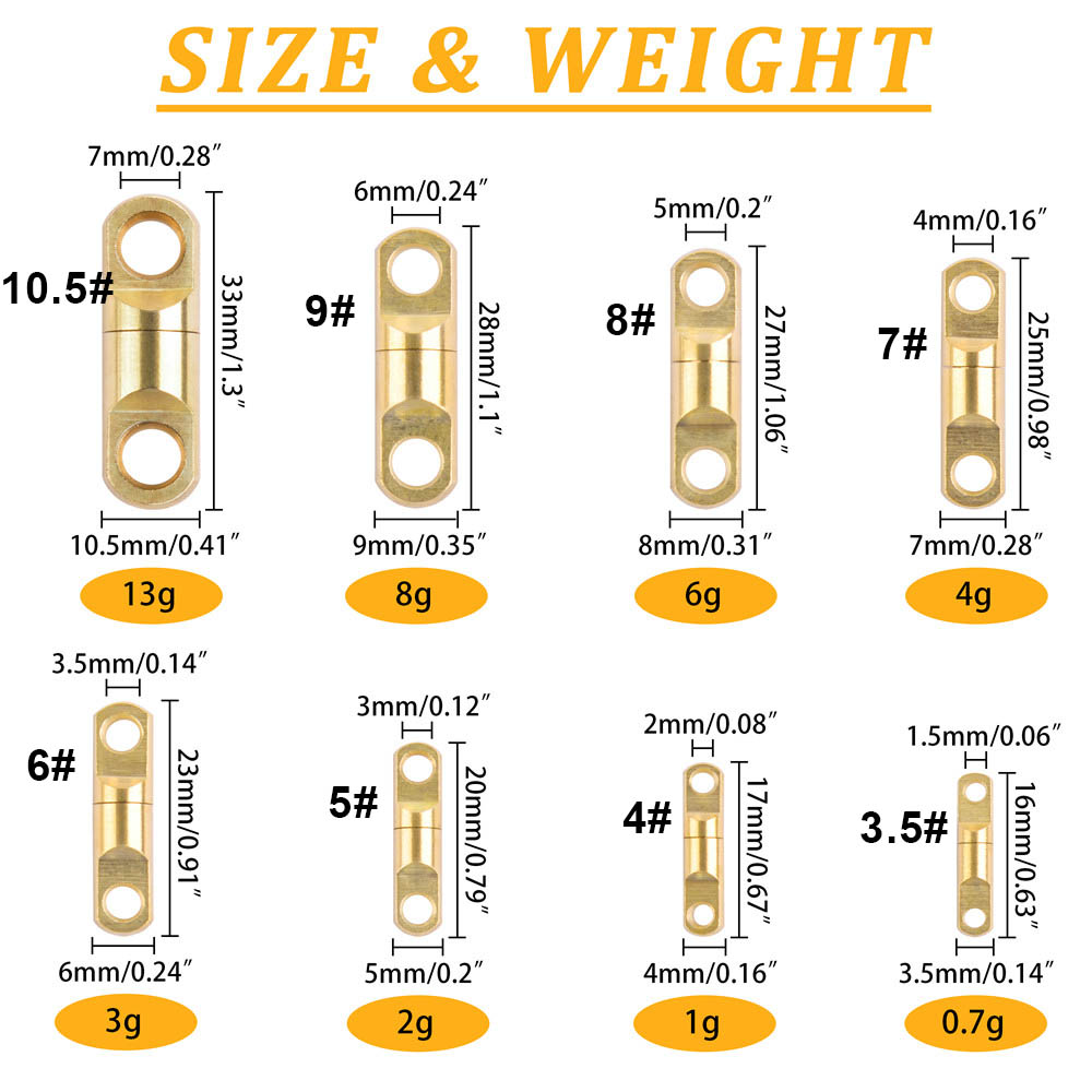 3/5/10/15Pcs Koperen Vissen Zw - Fishing Equipment Hook recensie en prijs